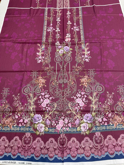 2Pc Linen Kameez & Dupatta Suit - 0081