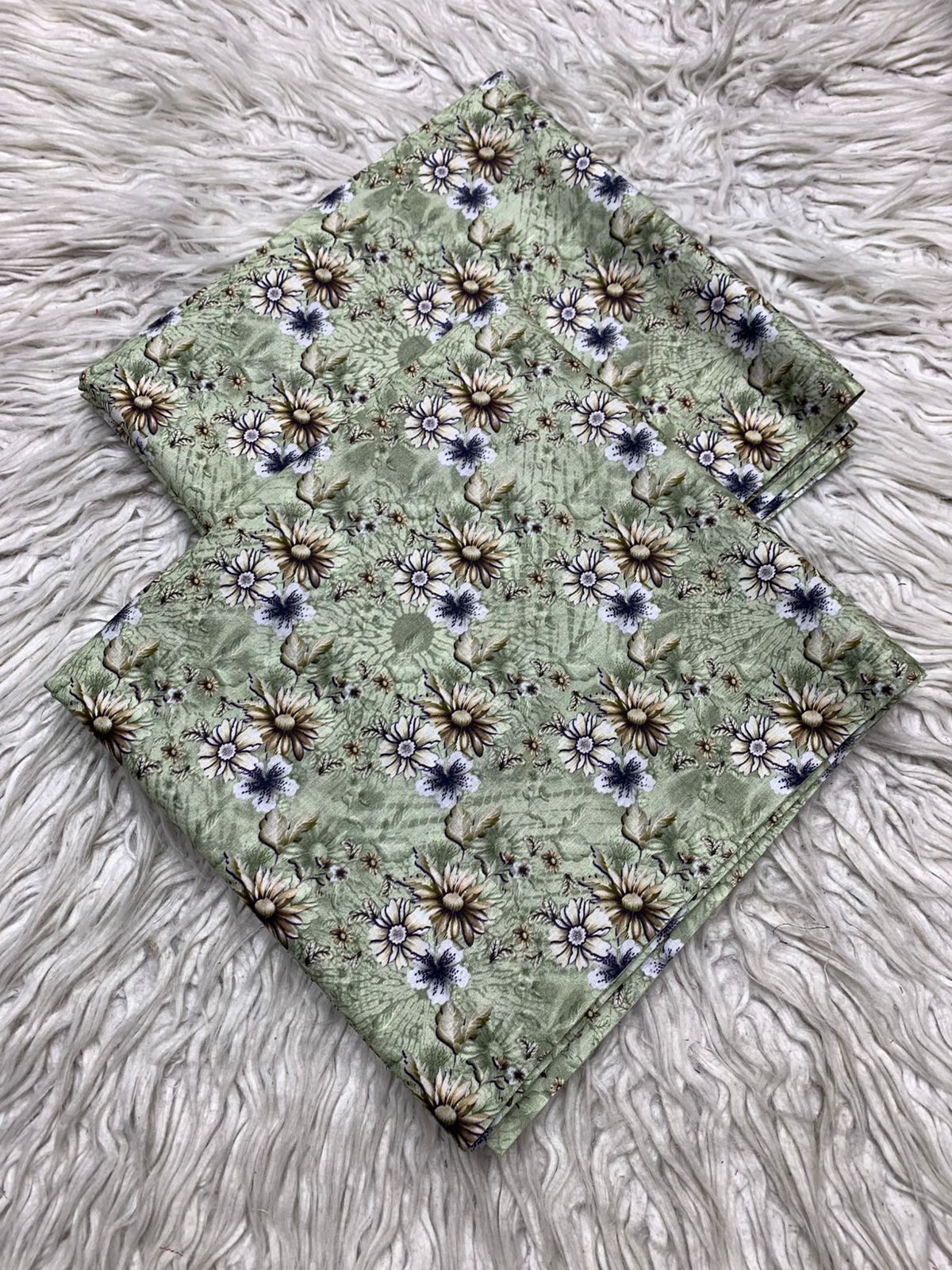 2Pc Lawn Digital Printed Unstitched Suit Vol-15