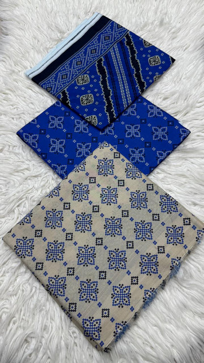3Pc Supima Lawn Suit  - #41046