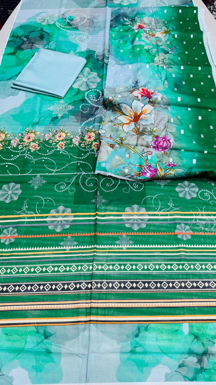 Abstract Art Bana Doria 3Pc Lawn