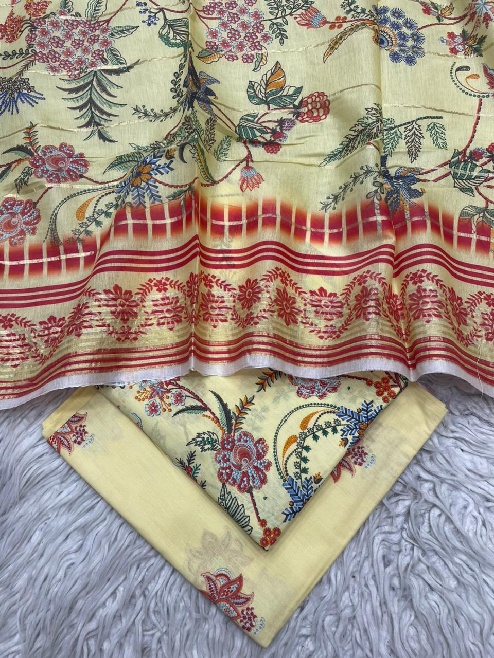 3Pc Stylo Lawn Printed Vol-0011