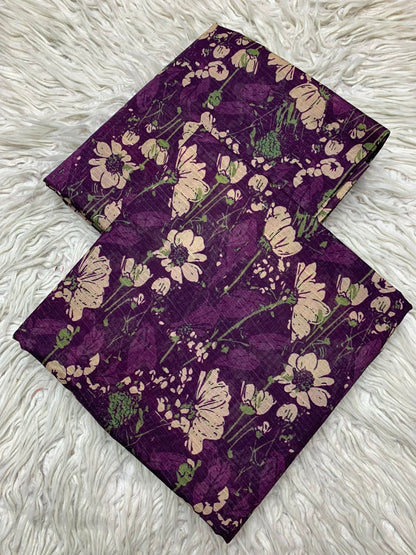 2Pc Bana Dora Print Lawn Suit Vol-495