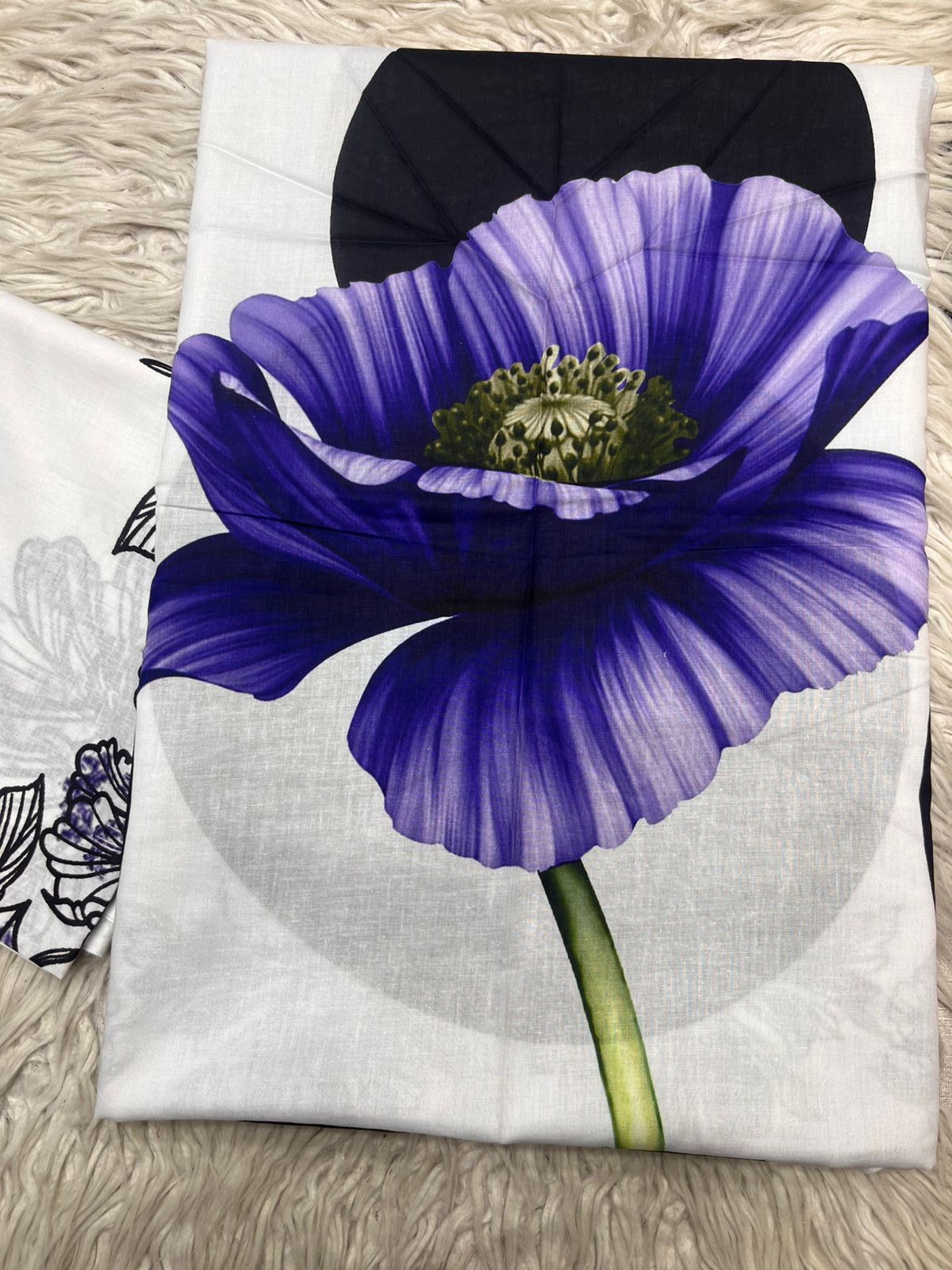 2Pc Supima Lawn Kameez & Trouser Printed Suit  Vol-02