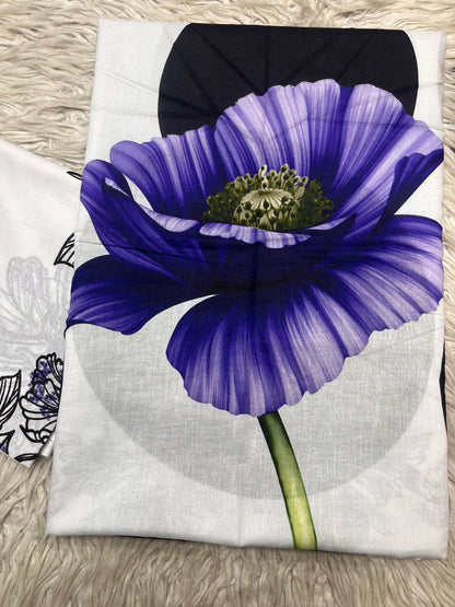 2Pc Supima Lawn Kameez & Trouser Printed Suit  Vol-02