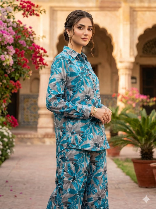 Gul Ahmad 2Pc Lawn Bana Dora Suit 495