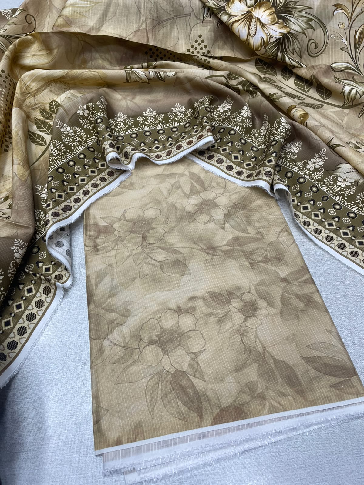 2Pc Staple Viscose Kameez & Dupatta 64