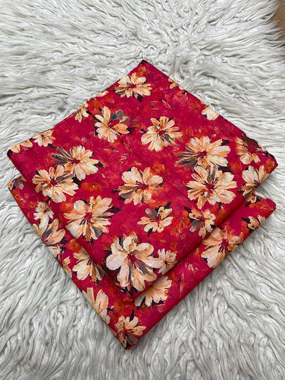 2Pc Lawn Digital Printed Suit 582