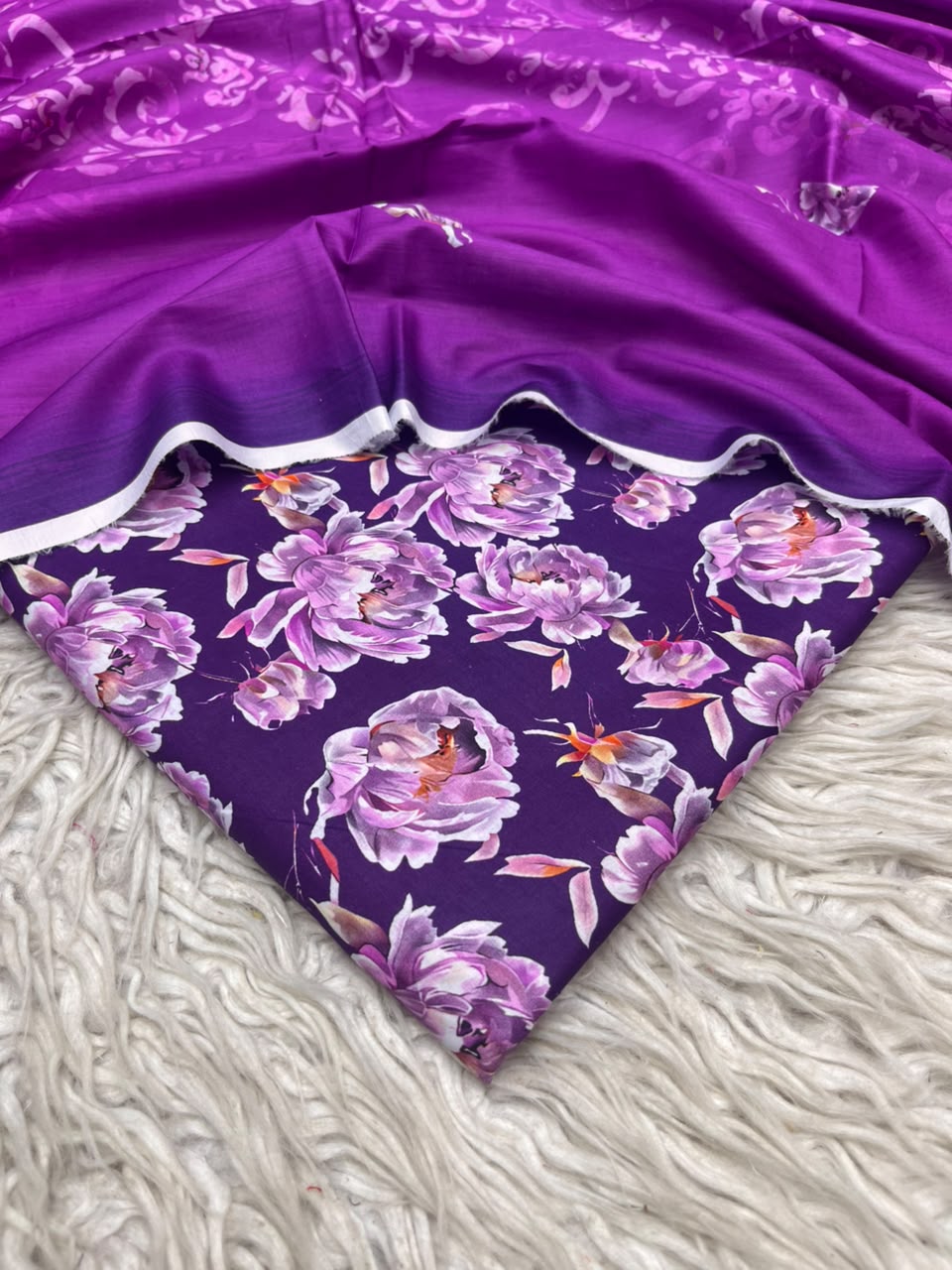3Pc Same Digital Printed Lawn Suit 15
