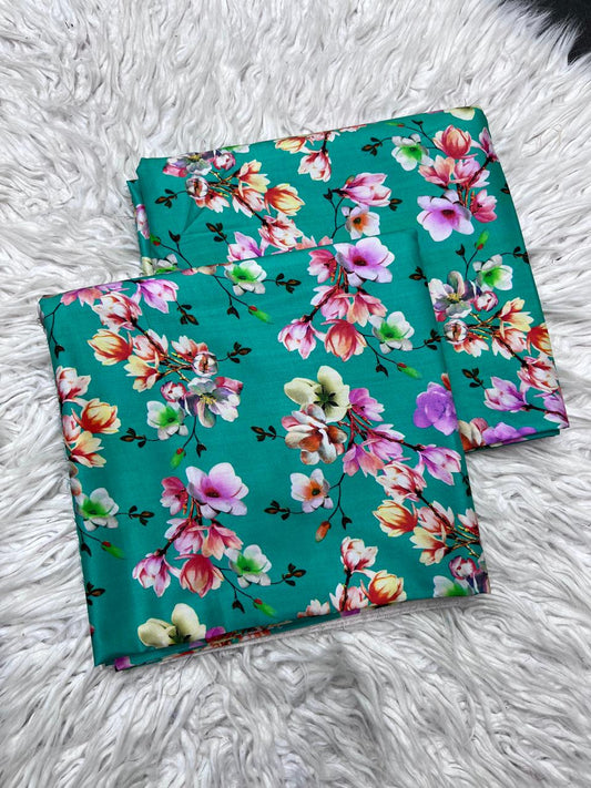 2Pc Linen Allover Unstitched Suit - 6172
