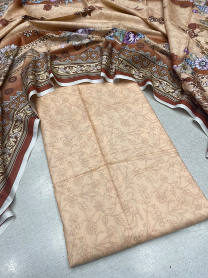 2Pc Staple Kameez & Dupatta Unstitched 63