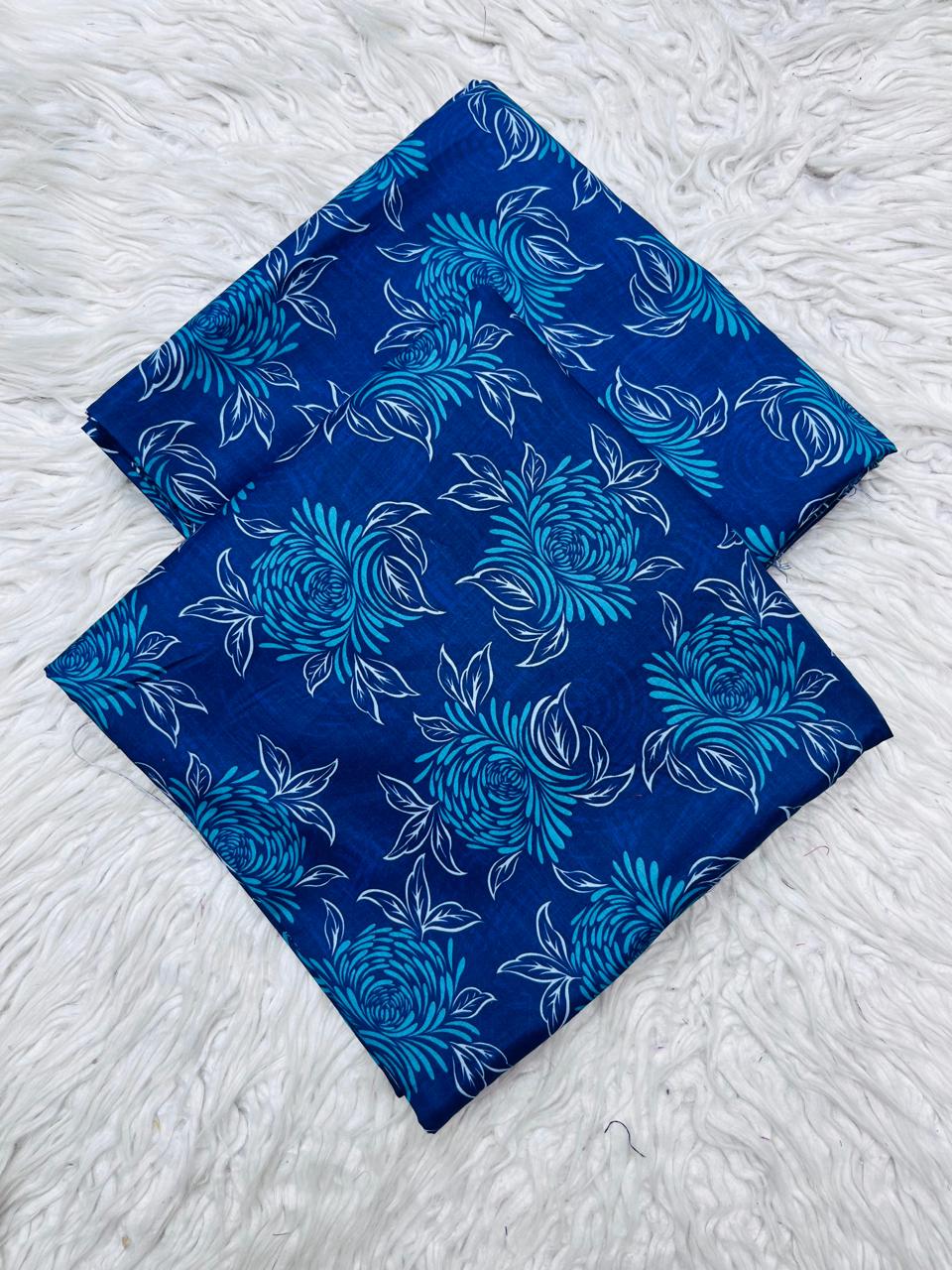 2Pc Crystal Linen Allover Suit Vol-0121