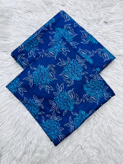 2Pc Crystal Linen Allover Suit Vol-0121