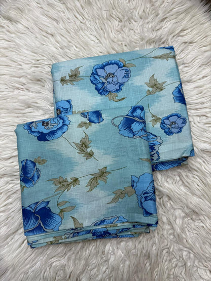 Slub Khaddar 2Pc Allover Suit - D#43638