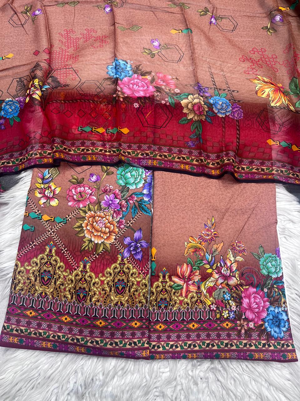 2Pc Kameez & Dupatta - D#270