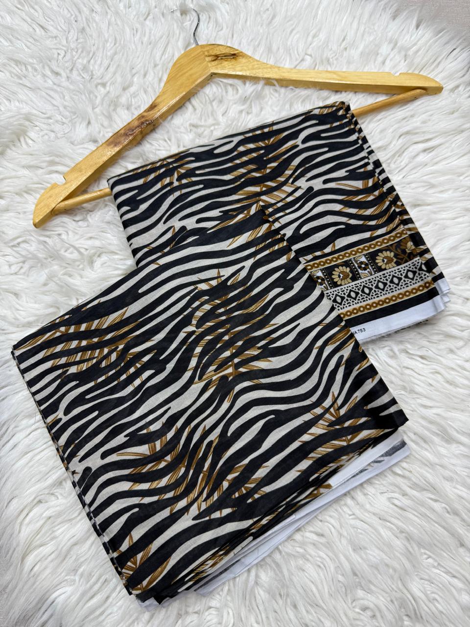 2Pc Lawn Allover Suit #753