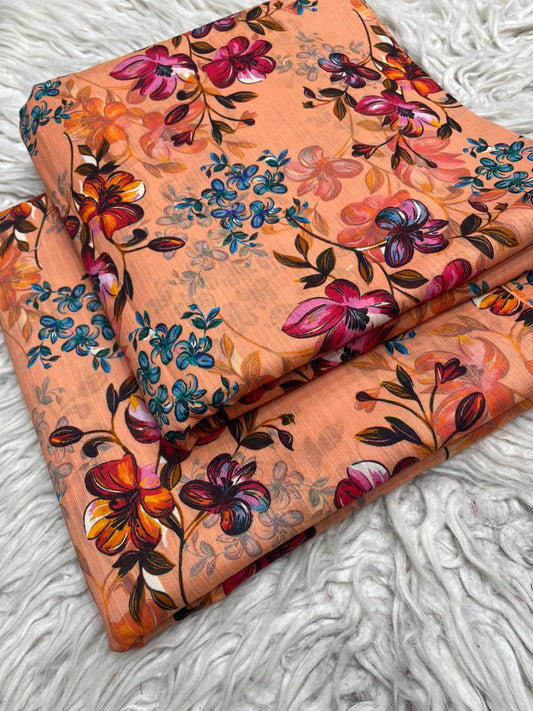 2Pc Lawn Bana Dora Digital Printed Suit Vol-21C