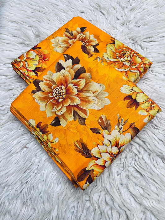 2Pc Slub Khaddar Allover Suit Vol-458