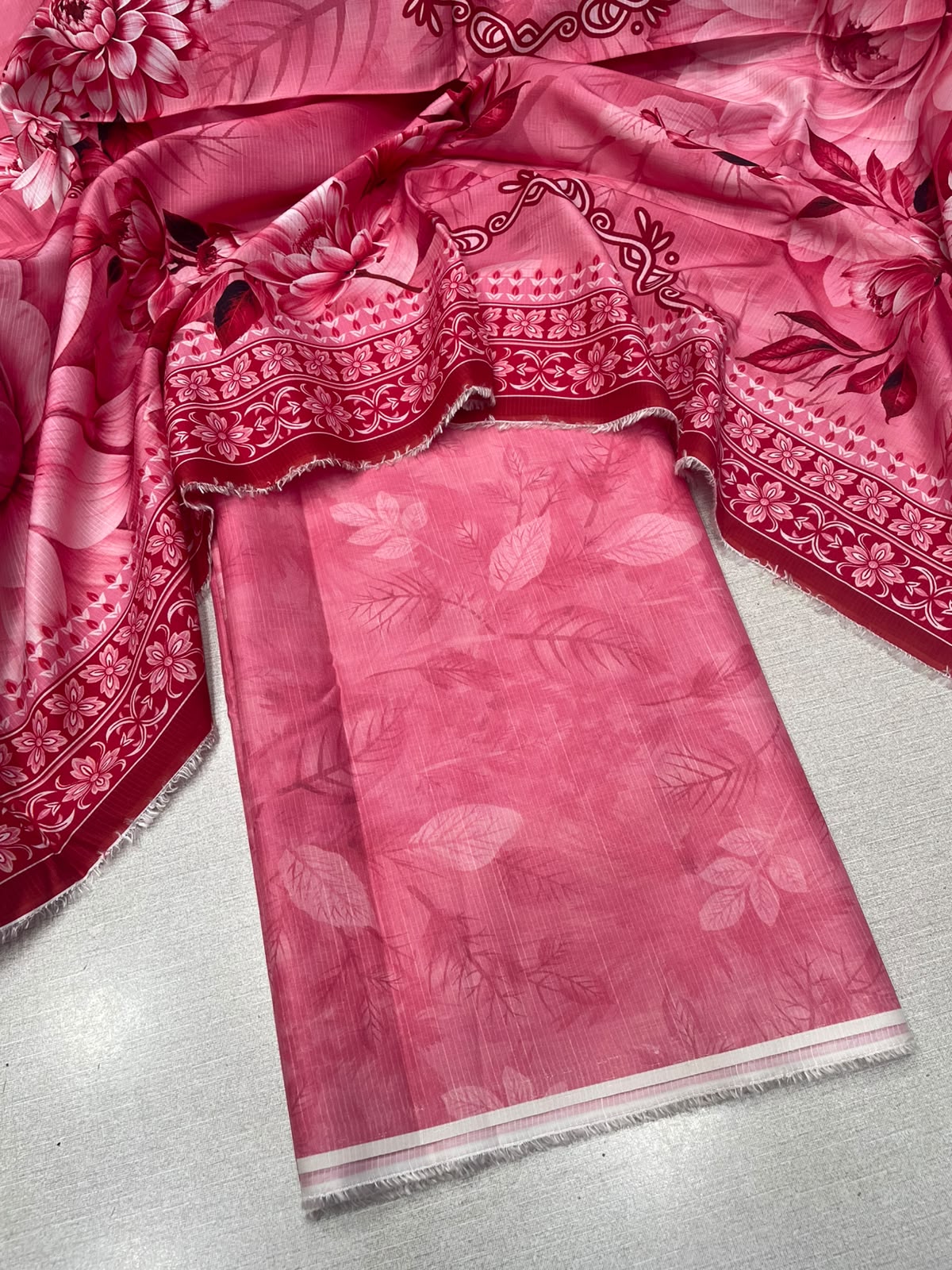 2Pc Staple Viscose Kameez & Dupatta 64