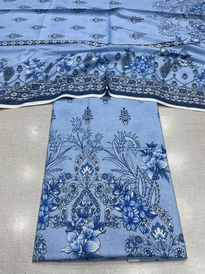 2Pc Dhanak Kameez & Dupatta Unstitched 73