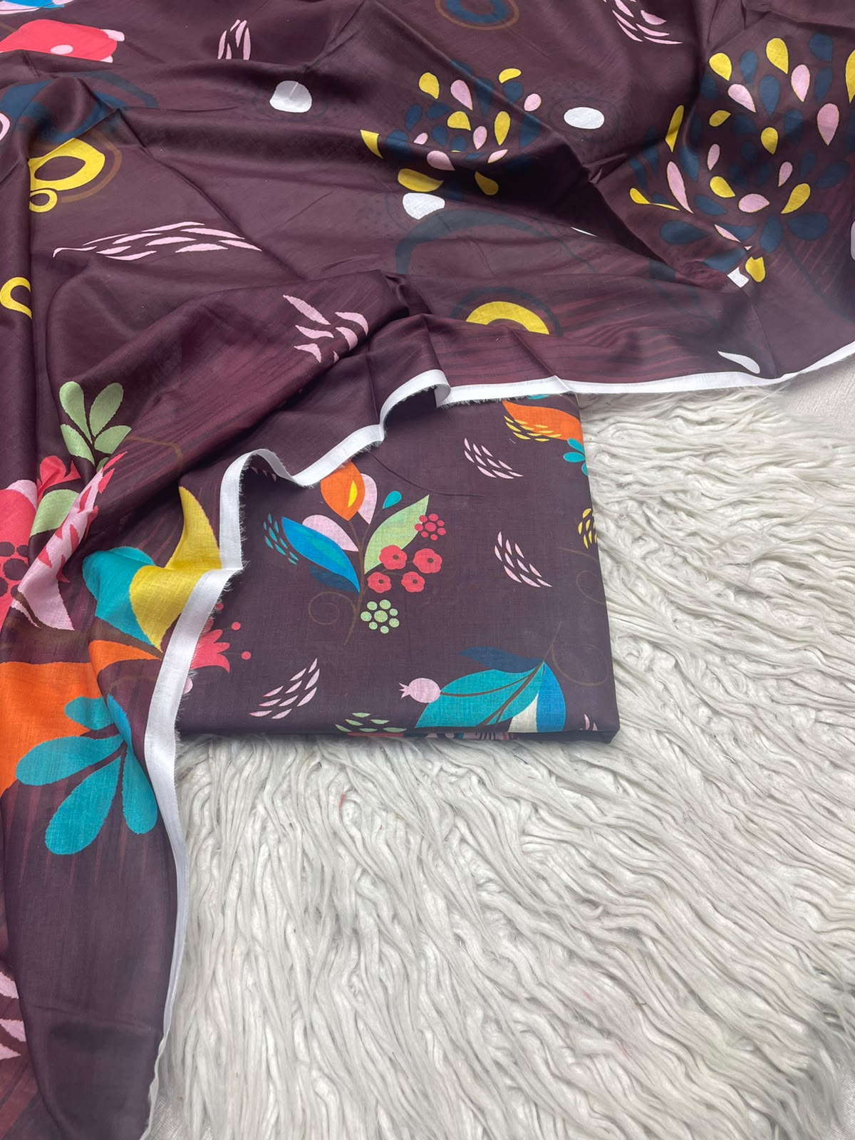 3Pc Same Digital Printed Lawn Suit 15
