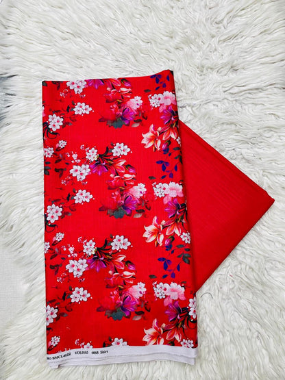 2Pc Kameez & Touser Slub Khaddar Suit Vol-0103