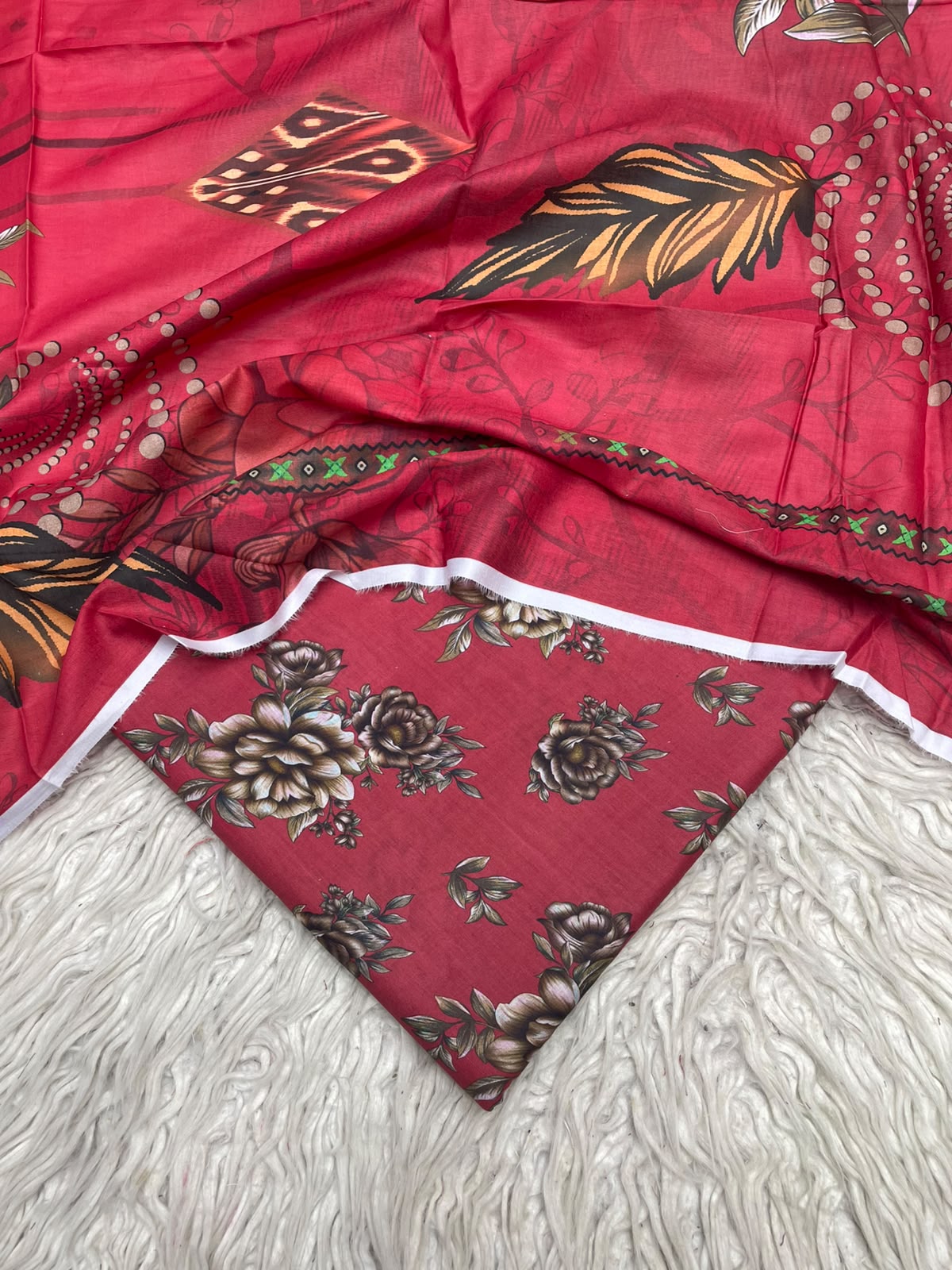 3Pc Same Digital Printed Lawn Suit 103