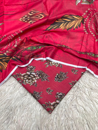 3Pc Same Digital Printed Lawn Suit 103