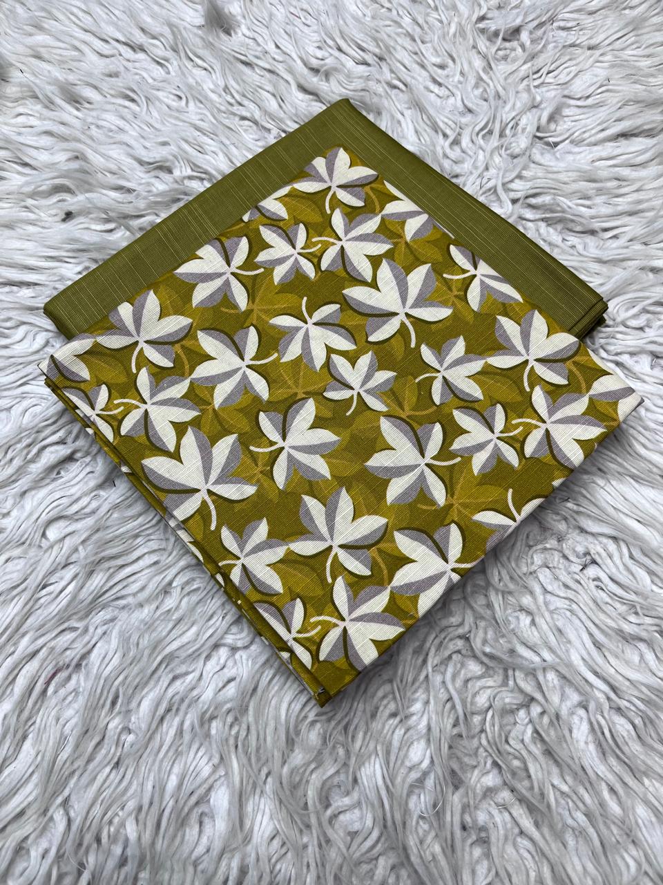 2Pc Kameez & Trouser Slub Khaddar Suit Vol-0137