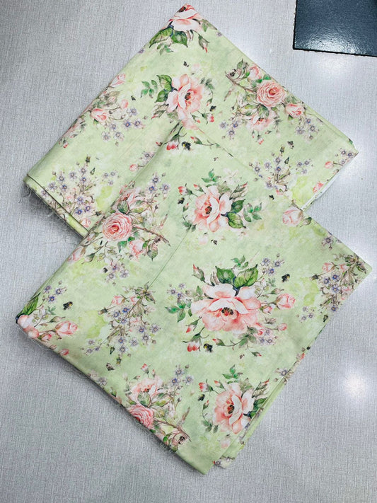 2Pc Lawn Allover Suit Vol - 693