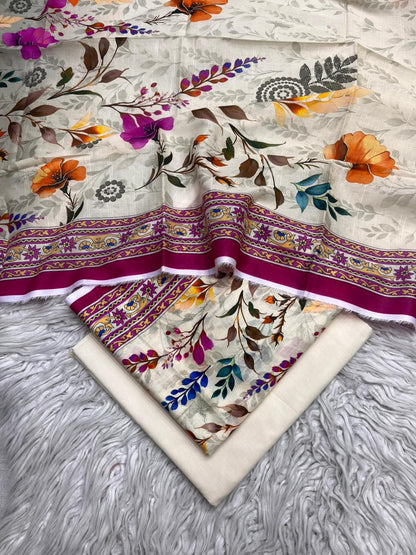 3Pc Lawn Digital Printed Suit Vol-02