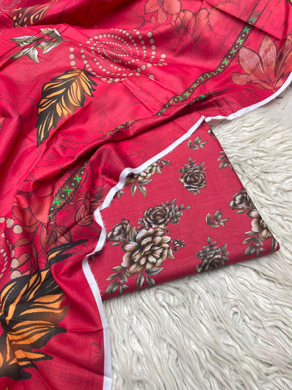 3Pc Same Digital Printed Lawn Suit 103