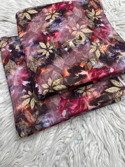 2Pc Lawn Bana Dora Digital Printed Suit Vol-21C