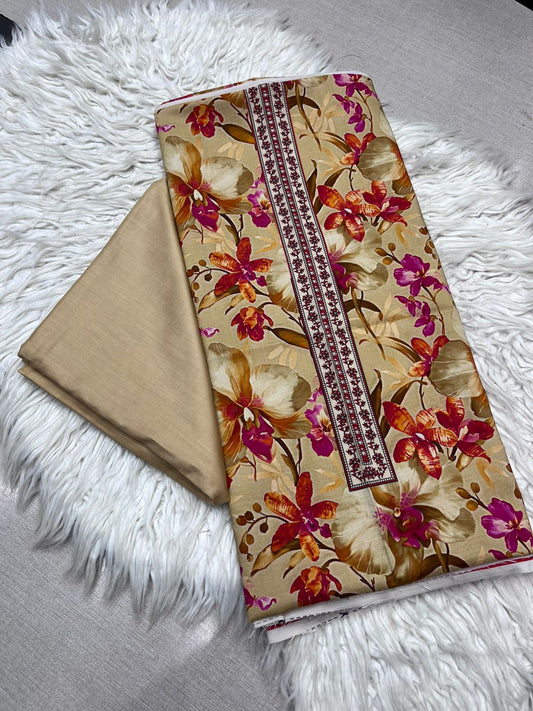 2Pc Linen Bana Doria VOL - 0069