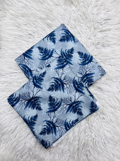 2Pc Slub Khaddar Allover Unstitched Suit Vol-0137