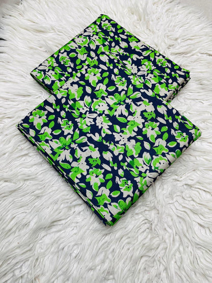 2 PC Slub Khaddar Allover Unstitched Suit Vol-0097