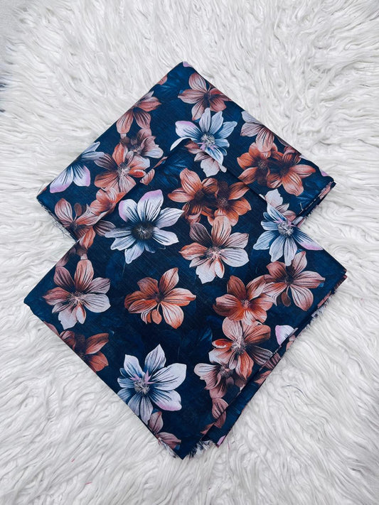 2Pc Crystal Khaddar Allover Digital Printed Vol-0131