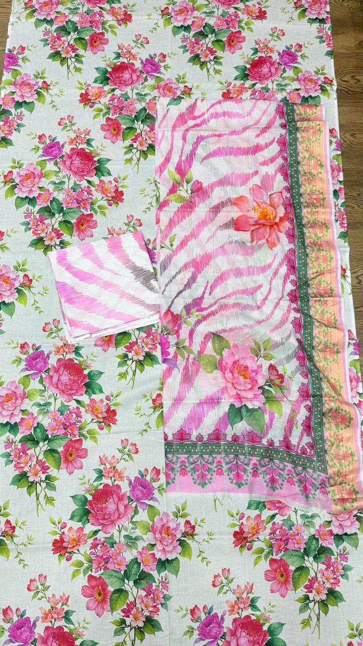 3Pc Stylo Lawn Prints Vol-0011