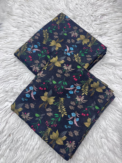 2Pc Karandi Allover Unstitched Suit VOL-922