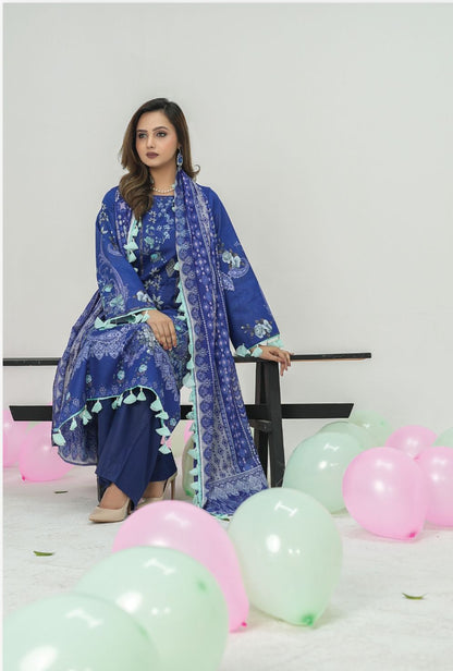 Noura Premium Lawn 3pc - 0140