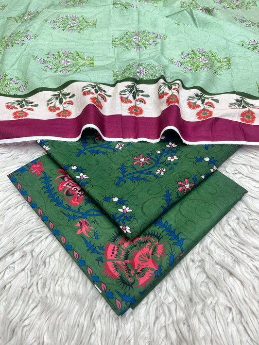 3 Peice Supima Lawn Suit 698