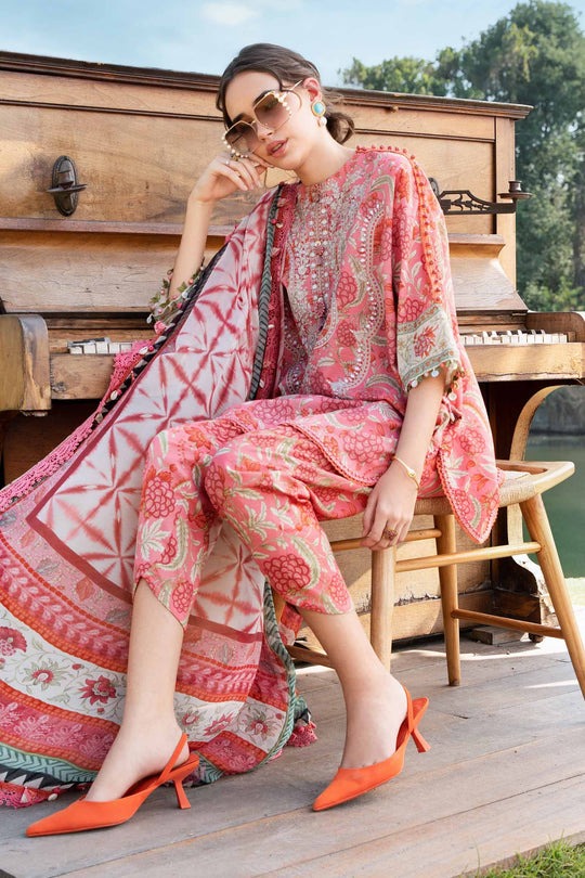 3Pc Supima Bana Dora Lawn - Irish - #37191