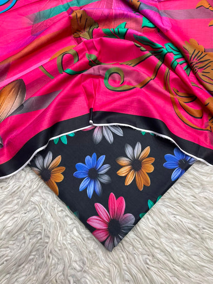 3Pc Same Digital Printed Lawn Suit 15