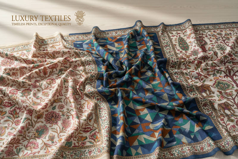 Change the Fabric to Printed Fabric