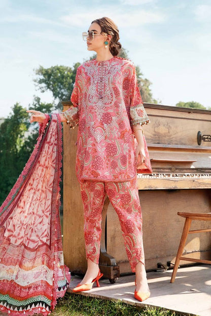 3Pc Supima Bana Dora Lawn - Irish - #37191