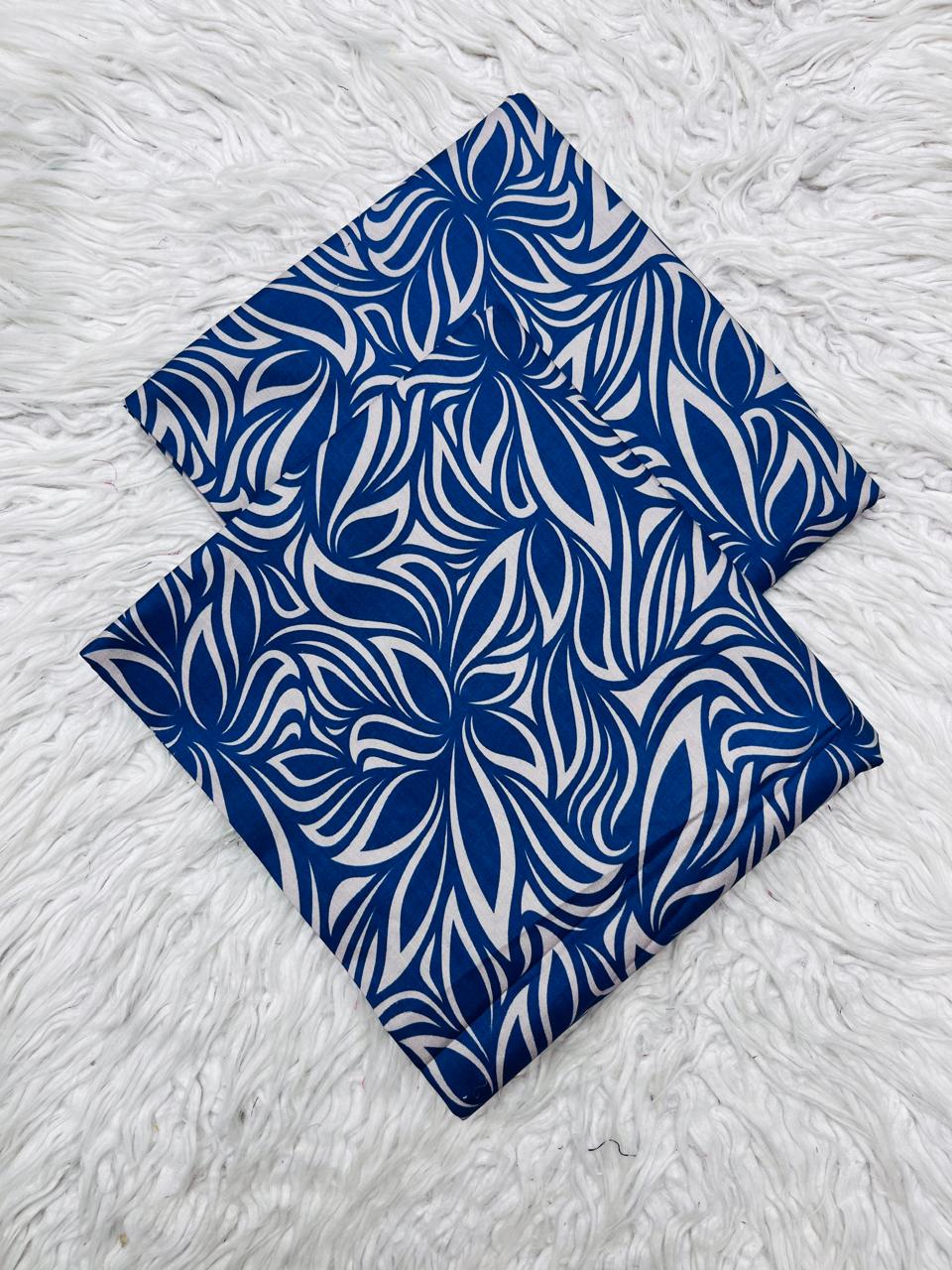 2Pc Crystal Linen Allover Suit Vol-0121