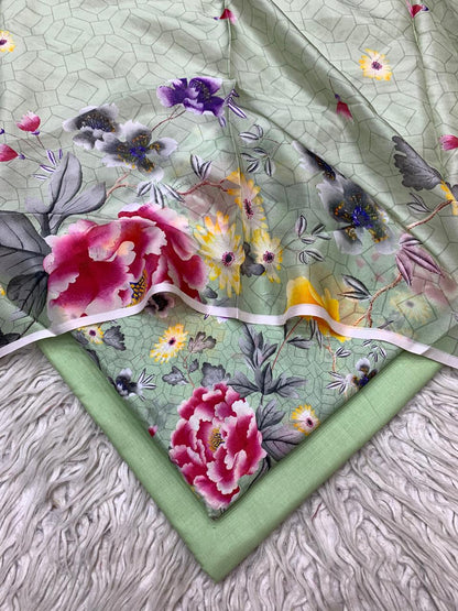 90x88 3Pc Premium Lawn Suit Vol-005
