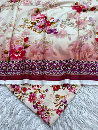 2Pc Bana Dora Kameez & Duppata Suit  Vol-0069