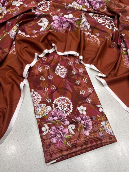 2Pc Staple Kameez & Dupatta Unstitched Suit 04