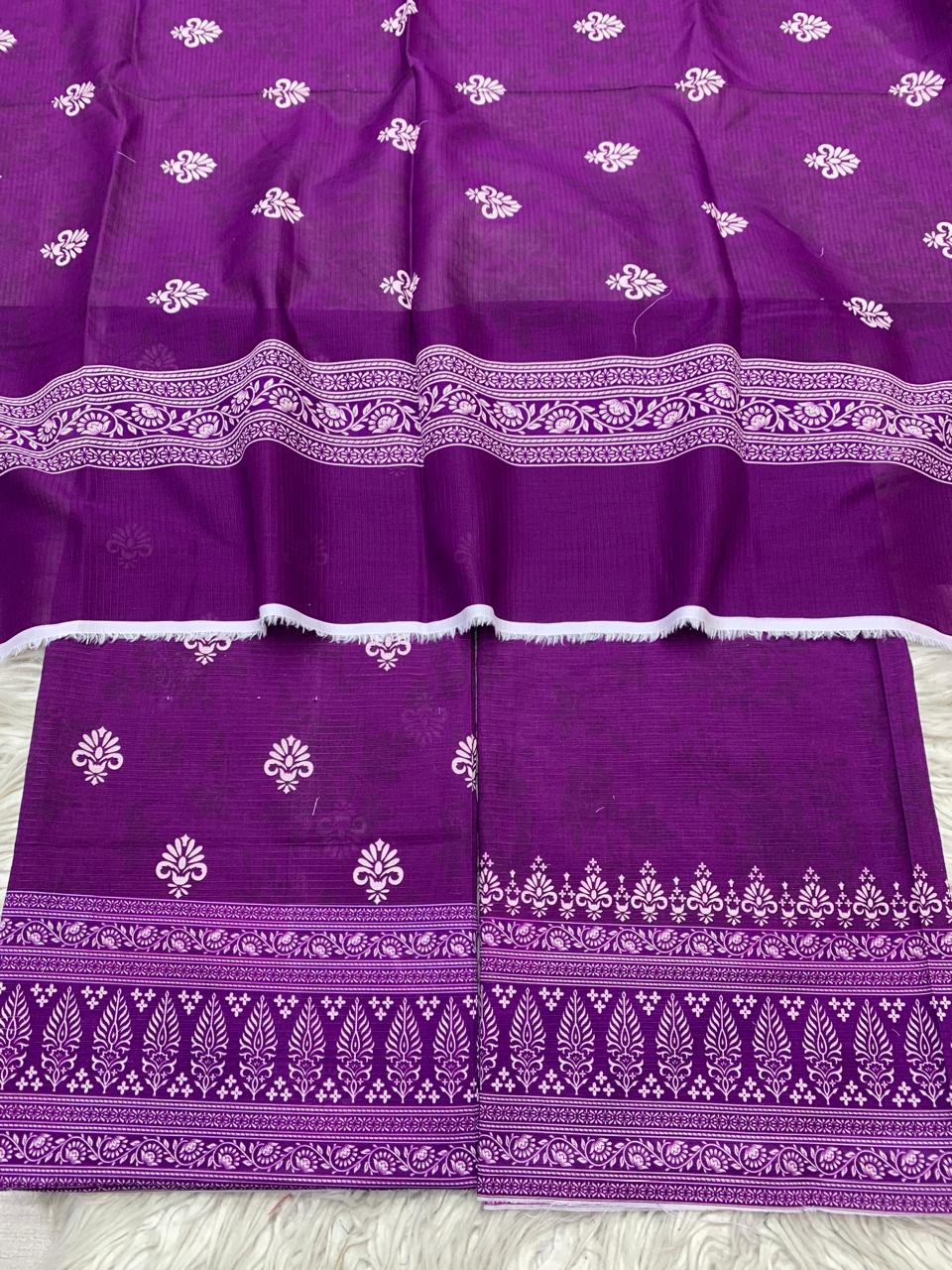 2Pc Sapphire Lawn Kameez & Duppata 3204
