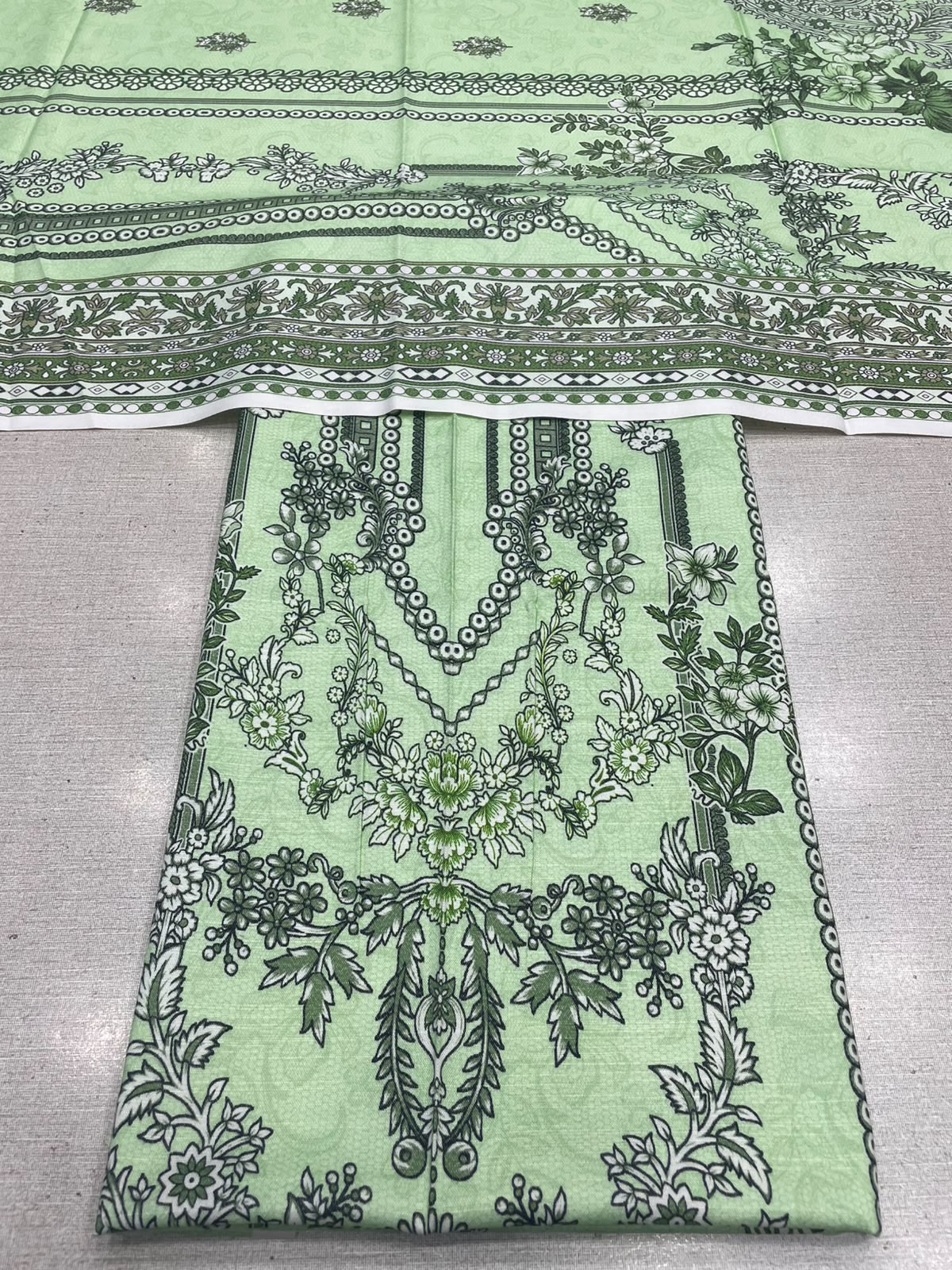 2Pc Dhanak Kameez & Dupatta Unstitched 73